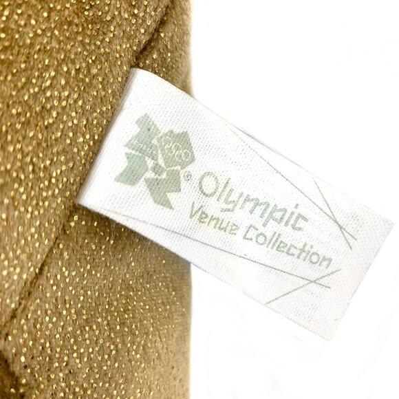 LONDON 2012 Olympics Wenlock Gold Plush Mascot 9” Olympic Venue Exclusive - RARE - Picture 8 of 9